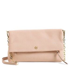 SALE!! Tory Burch Foldover Crossbody in Blush/Nude
